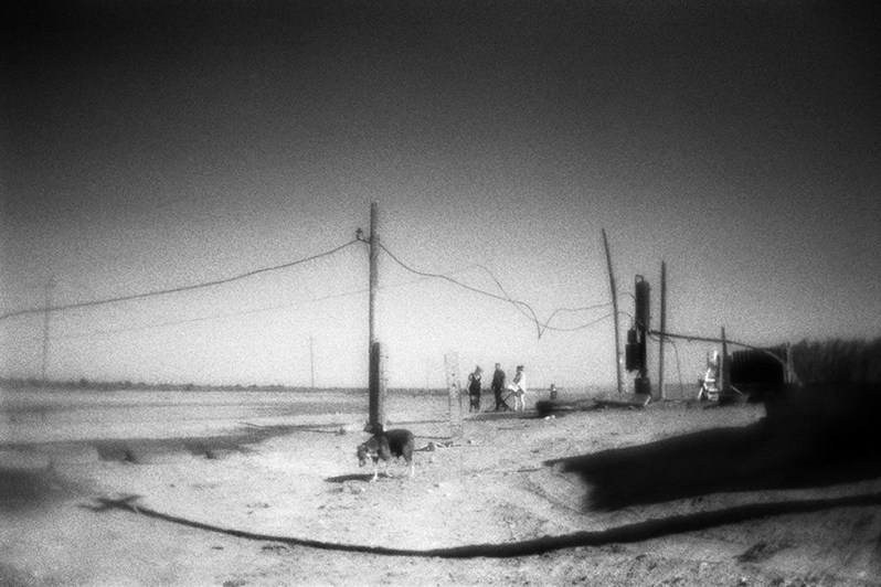 Артезианская скважина в северной равнинной части Дагестана вблизи границы с Республикой Калмыкия, Россия. Сентябрь 2017