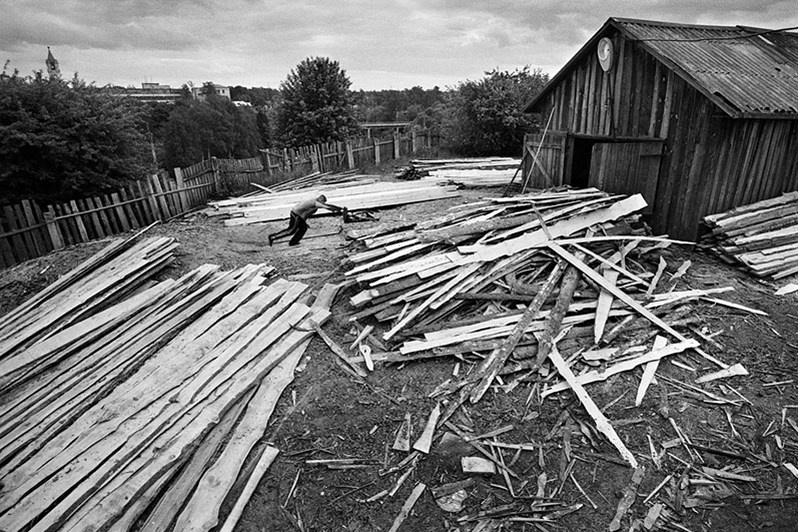 Sawmill, Kashin, Tver region, Russia. 2010
