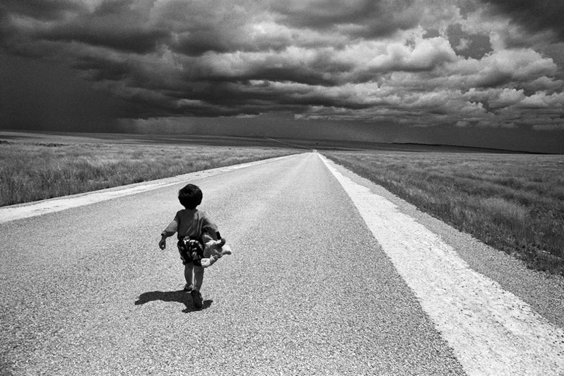 My son and his future, Ranohira district, Horombe region, Fianarantsoa province, Republic of Madagascar. 1995