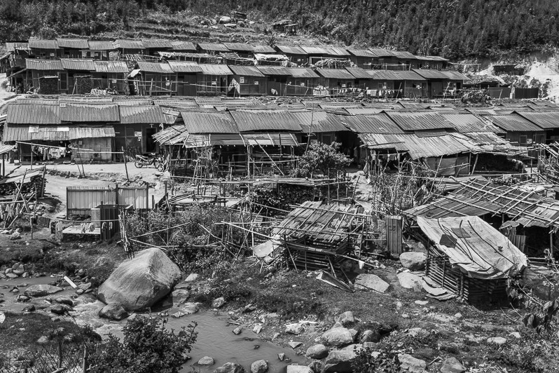Nhkawang Pa IDP camp in the mountains of northeastern Kachin state, Myanmar. April 2019