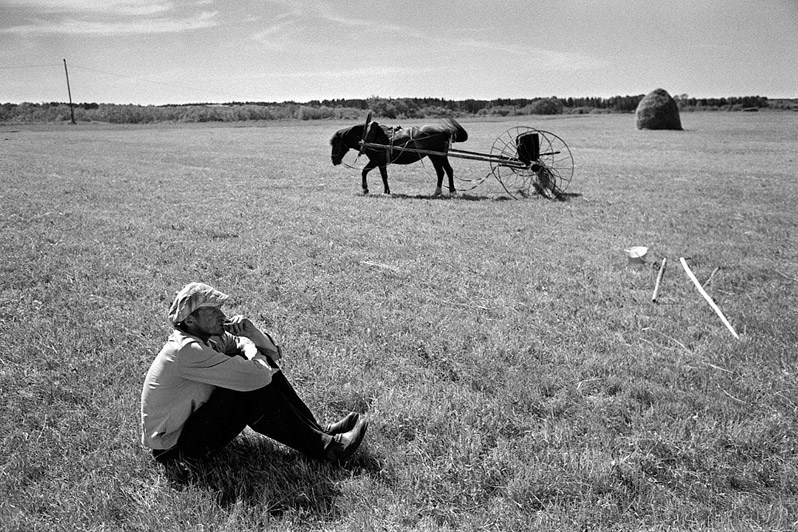 деревня Фроловская, Верхнетоемский район, Архангельская область, Россия. 2010