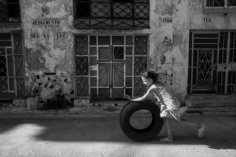 Daily life in Jesús María county, Centro Habana district, Havana, Cuba. 2022