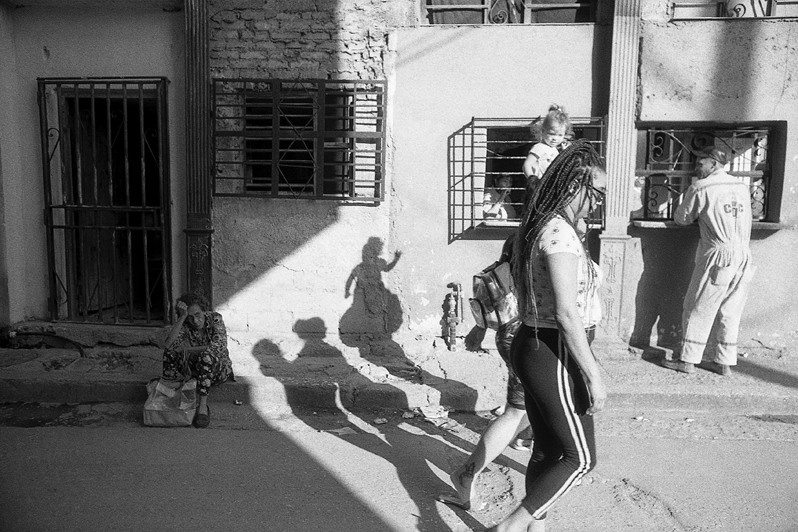 Casual street image in the municipality of Centro Habana, Havana, Cuba. 2023