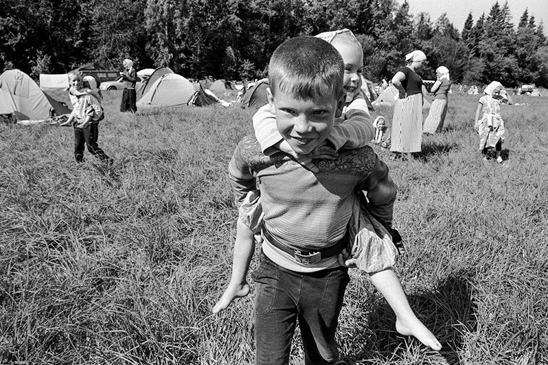 near Ivanovskoye village, Borisoglebsky district, Yaroslavl region, Russia. July 2021