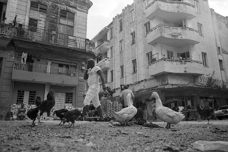 Representative picture of the heterogeneity of the municipality of Centro Habana, Havana, Cuba. 2017