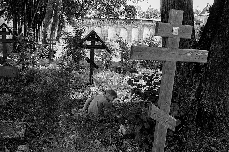 Borisoglebsky urban-type settlement, Yaroslavl region, Russia. July 2021