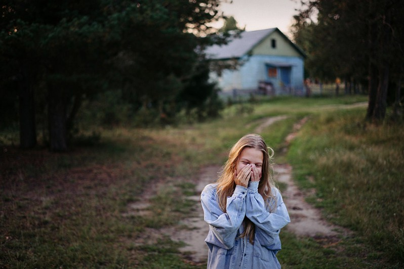 Vozhgora village, Leshukonsky district, Arkhangelsk region, Russia. August 2017