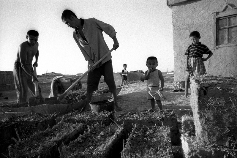 Bogen village, Aralsk district, Kyzyl-Orda region, Kazakhstan. August 2001