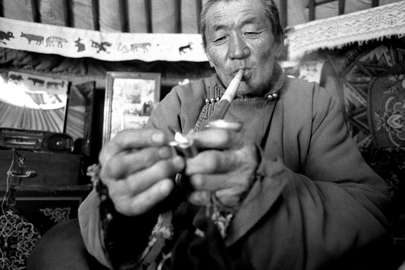 Хрупкость времени, Жаргалантский район, провинция Туве, Монголия. Январь 2002