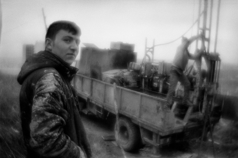 The drillers, Ankara, Turkey. January 2010
