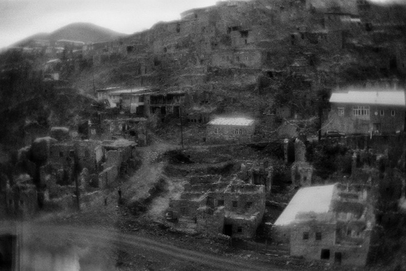 село Чираг, Агульский район, Республика Дагестан, Россия. Сентябрь 2017