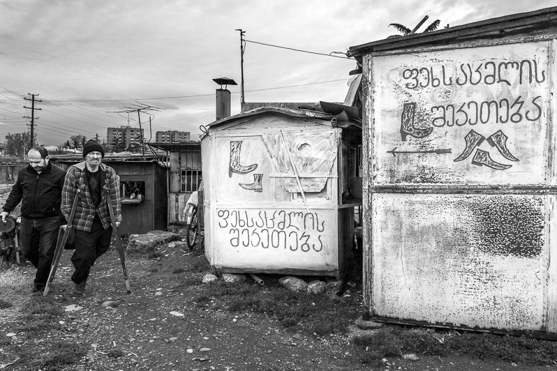 Endurance, Zugdidi, Samegrelo-Zemo Svaneti region, Georgia. March 2014