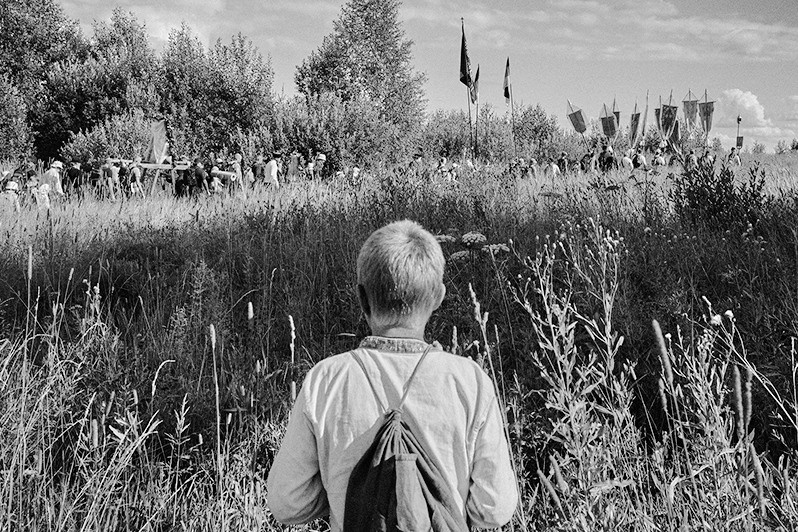 near Zubarevo village, Borisoglebsky district, Yaroslavl region, Russia. July 2021