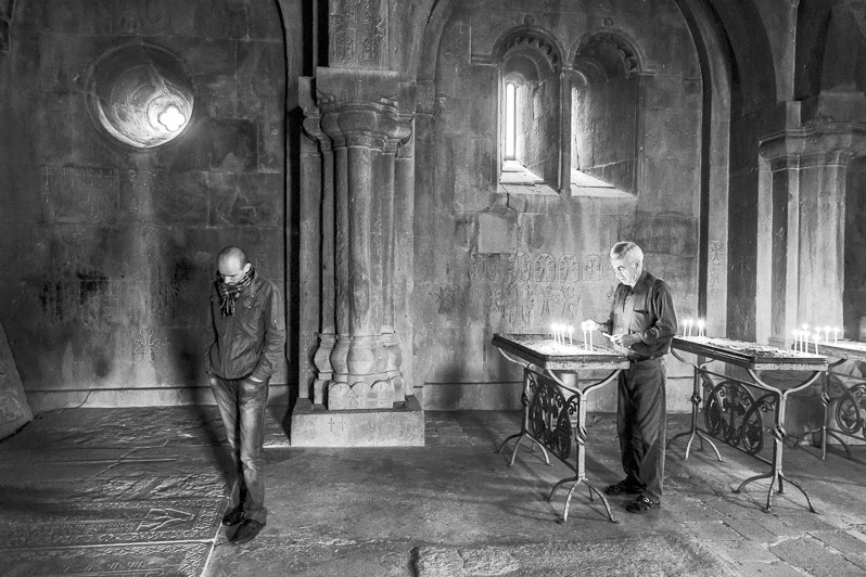 Gandzasar monastery, near Vank  village, Martakert district, Nagorno Karabakh Republic. October 2013