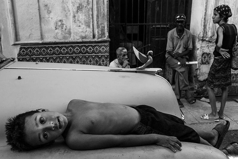 Everyday life in the neighbourhoods of Jesús María county, Centro Habana district, Havana, Cuba. 2022