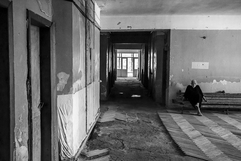 Expectation, Tskaltubo, Samegrelo-Zemo Svaneti region, Georgia. July 2014