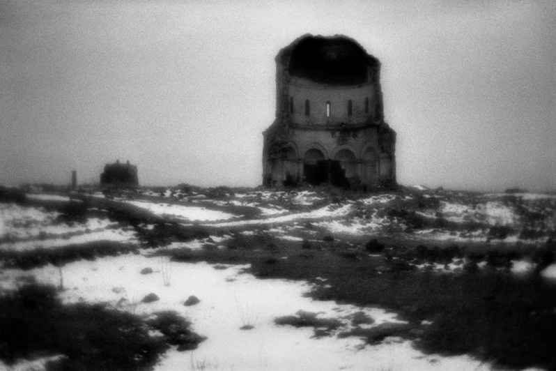 Ruins of Ani, near Ocaklı settlement, Kars province, Turkey. January 2011