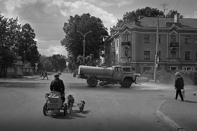 В упряжке, Зеленодольск, Татарстан, Россия. 1990