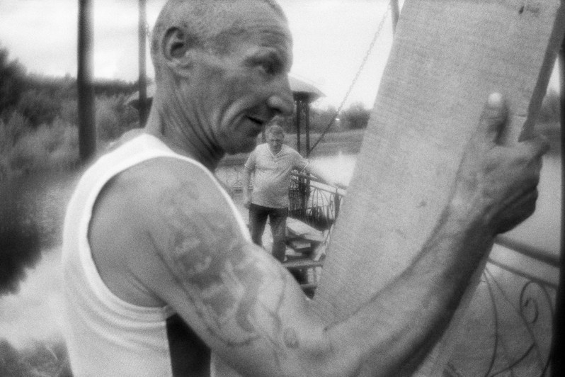 Благоустройство набережной пруда, Мензелинск, Республика Татарстан, Россия. Июль 2021