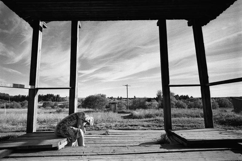деревня Окуловская, Верхнетоемский район, Архангельская область, Россия. 2010