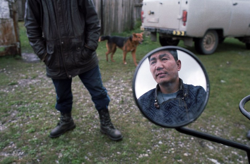 Scene from Hatgal village, Khövsgöl province, Mongolia. September 2013