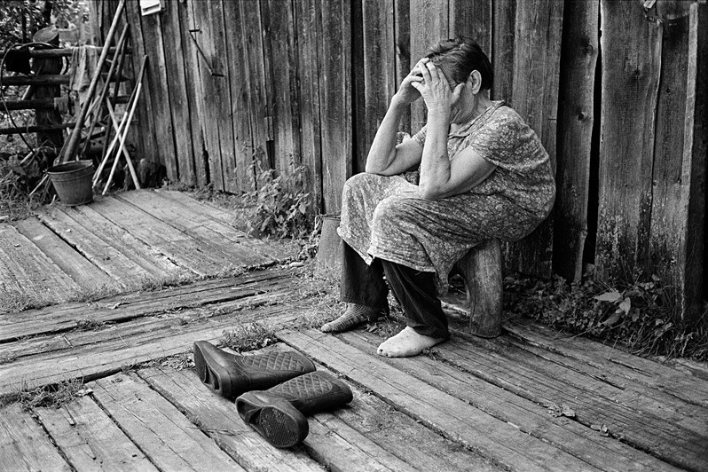 деревня Согра, Верхнетоемский район, Архангельская область, Россия. 2010