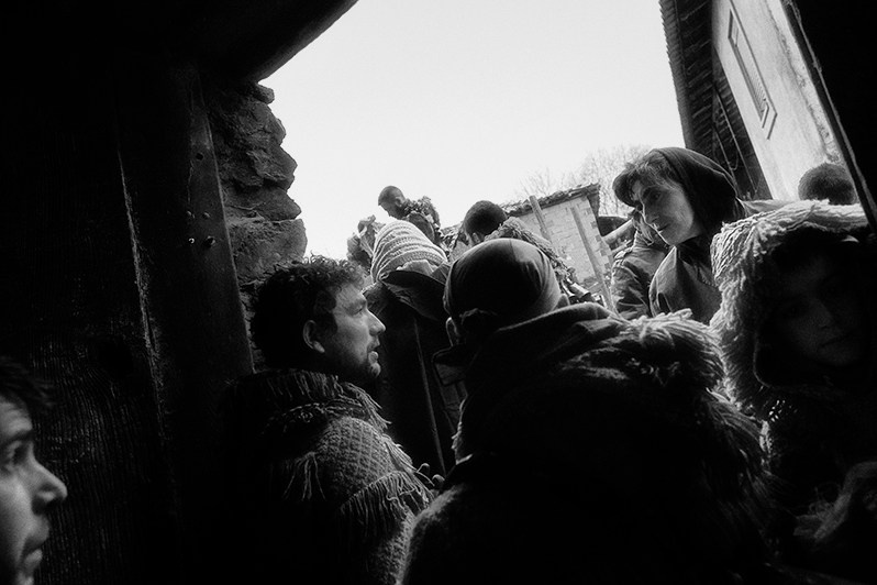 The “Máscaros” inside a wine cellar, Vinhais municipality, Bragança district, Trás-os-Montes region, Portugal. 2017