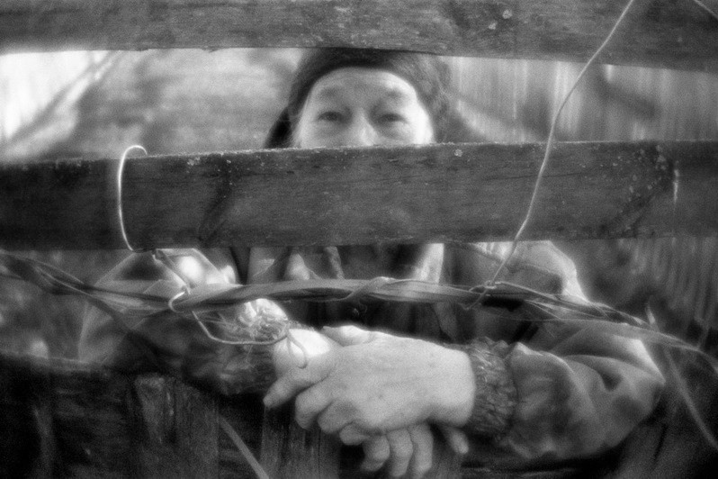 Местная жительница рассказывает о своей жизни в годы Великой Отечественной войны, Котлас, Архангельская область, Россия. Май 2019