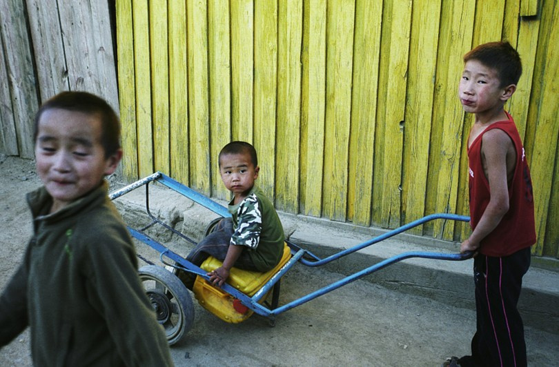 Streets of Ulaanbataar, Mongolia. September 2009