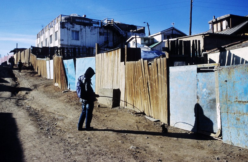 Streets of Ulaanbaatar, Mongolia. October 2010