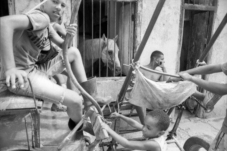Street scene in the Jesús María neighbourhood, Centro Habana district, Havana, Cuba. 2019