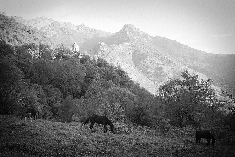 In the vicinity of Vaganavank Monastery, near Kapan, Syunik province, Armenia. 2014