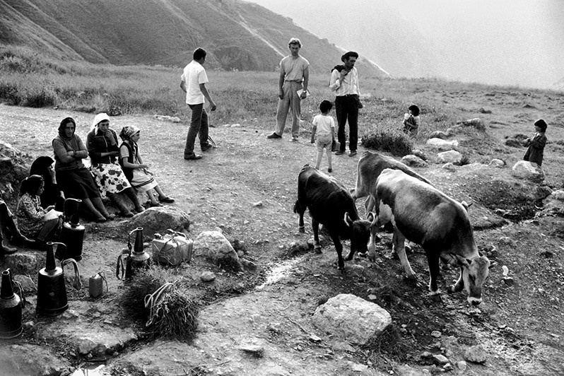 near Ukhul village, Akhtynsky district, Republic of Dagestan, Russia. 1991