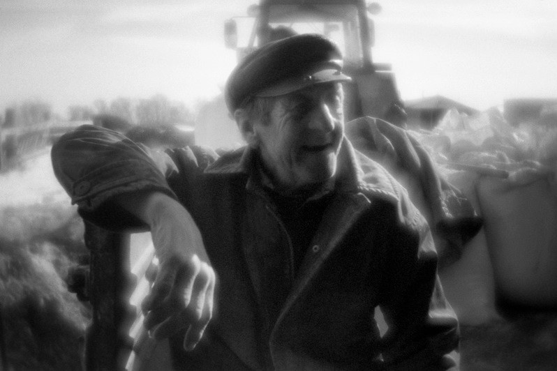 На ферме, близ села Аю, Мензелинский район, Республика Татарстан, Россия. Март 2019