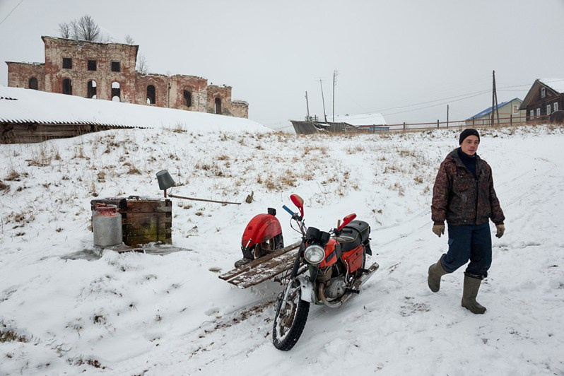 Glotovo village, Udorsky district, Komi Republic, Russia. 2018