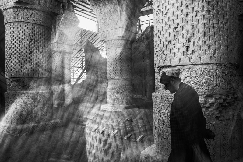 Ruins of the historic Bala Hissar district, more than 3,000 years old, Balkh, Afghanistan. 2024