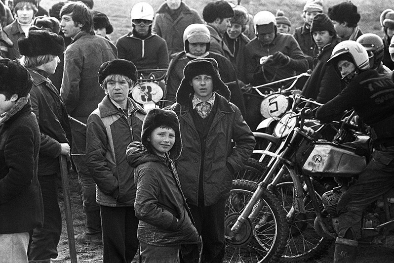 Мотоспорт. Друзья, Запорожье, УССР. 1980