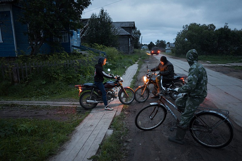 Dolgoshchelye village, Mezensky district, Arkhangelsk region, Russia. 2019