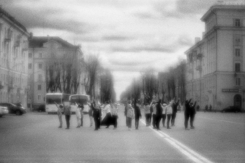 Репетиция спектакля ко Дню Победы, Северодвинск, Архангельская область, Россия. Май 2019