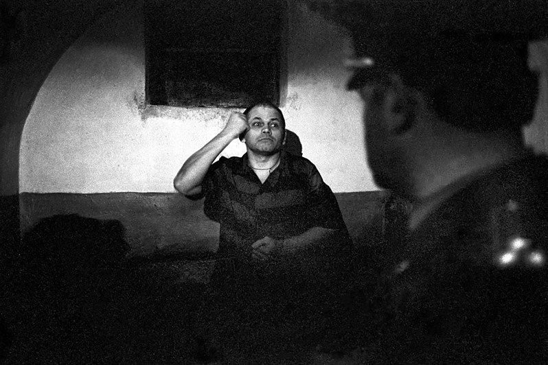A cell on death row for a convict sentenced to capital punishment by firing squad. The special corridor of Remand Prison No. 1 (SIZO-1) in Tver (formerly Kalinin), where prisoners sentenced to death were held (the "Prison Castle"), USSR. August 1990 © Oleg Klimov