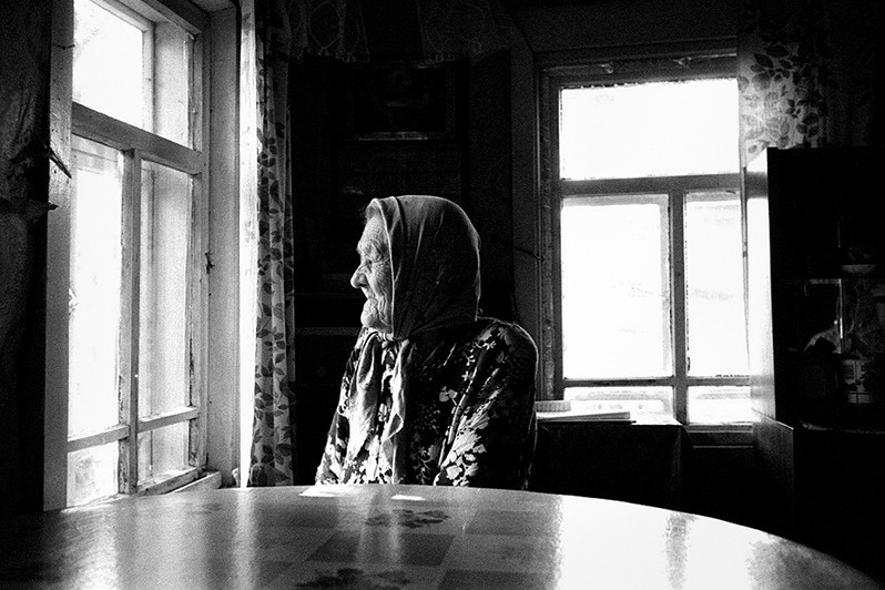 деревня Еськино, Верхнетоемский район, Архангельская область, Россия. 2010