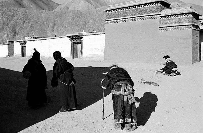 Xiahe county, Gannan Tibetan autonomous prefecture, Gansu province, China. 2004
