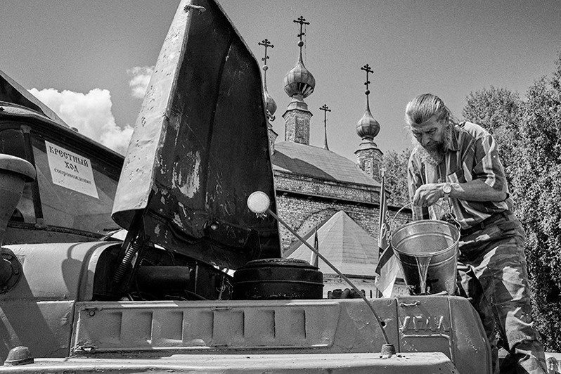 Zubarevo village, Borisoglebsky district, Yaroslavl region, Russia. July 2021