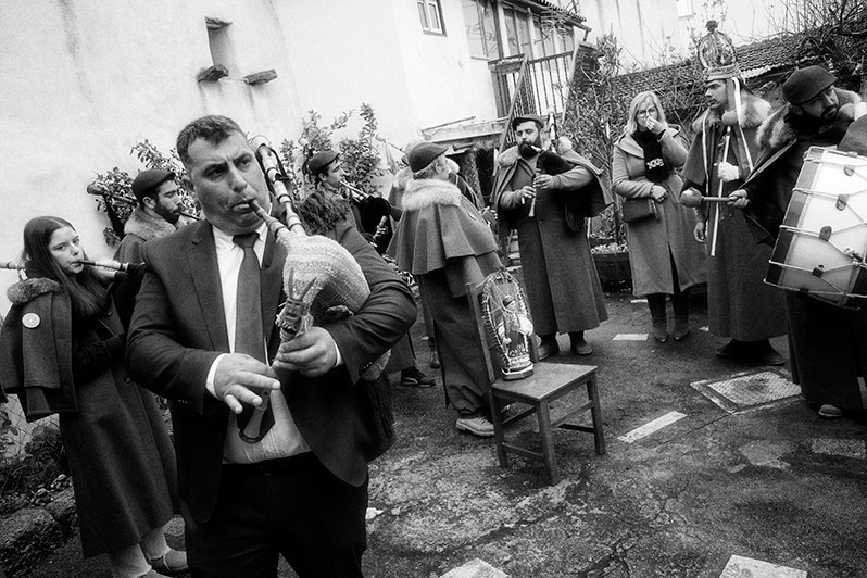 The image of “Santo Estêvão” is transported to the house of the new “Rei”, Mirandela municipality, Bragança district, Trás-os-Montes region, Portugal. 2023