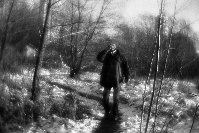 Костя в овраге, район Тропарёво-Никулино, Москва, Россия. 29 ноября 2015