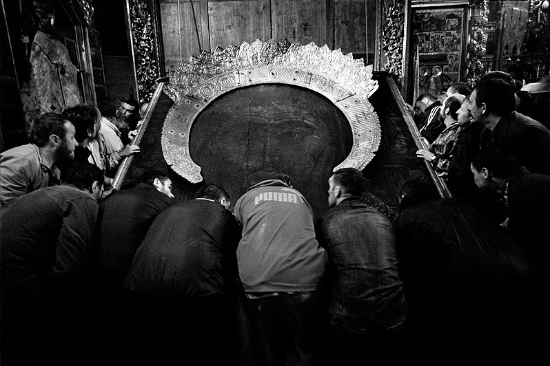 Икона Спас Всемилостивый, Тутаев, Ярославская область, Россия. Июнь 2008