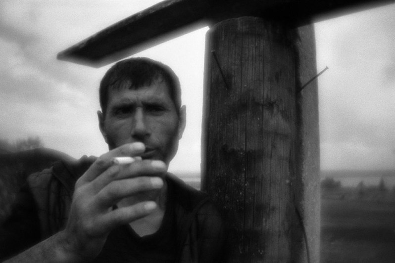 Фермер Карим Усманович, приехавший из Азербайджана, посёлок Спасский, Верхнеуральский район, Челябинская область, Россия. Июль 2018