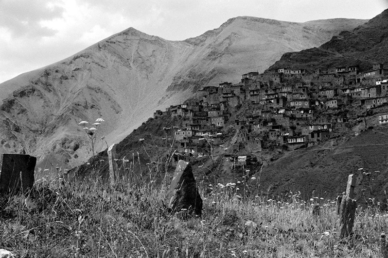 near Ukhul village, Akhtynsky district, Republic of Dagestan, Russia. 1991