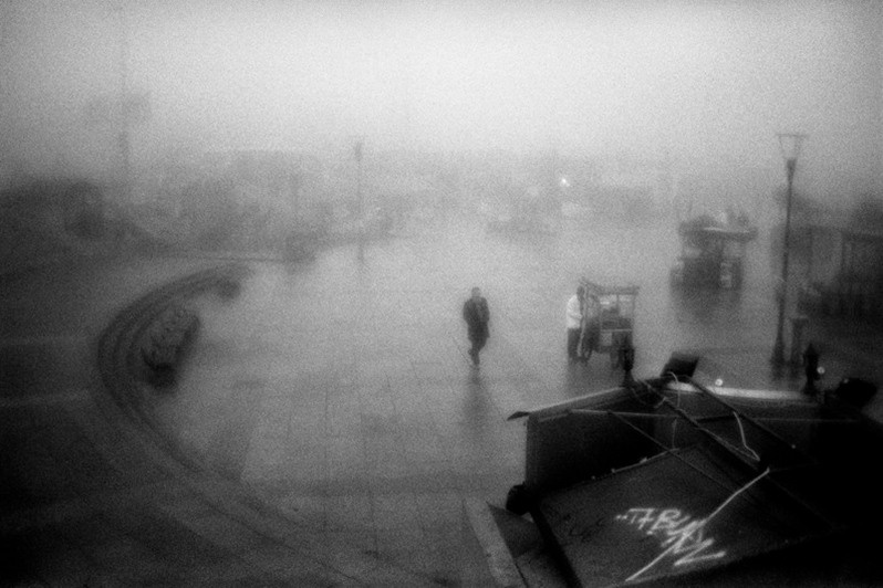 Yeni Cami meydanı, Eminönü district, Istanbul, Turkey. January 2013
