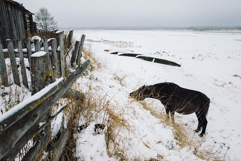 Glotovo village, Udorsky district, Komi Republic, Russia. 2018